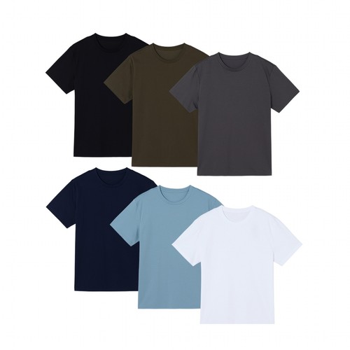 올여름 필수! 프리미미엄 오버핏 남자 반팔 티셔츠 (색상 5종)